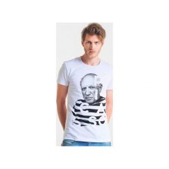 T-shirty męskie: PICASSO ARTIST – t-shirt męski biały