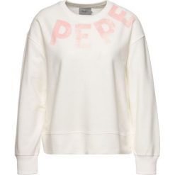 Bluza Pepe Jeans Primrose PL580833. Białe bluzy damskie Pepe Jeans, m, bez wzorów, z bawełny, bez rękawów, bez kaptura. W wyprzedaży za 169,00 zł.