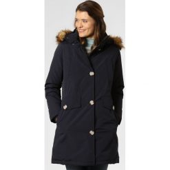 Marie Lund - Płaszcz puchowy damski, niebieski. Niebieskie płaszcze damskie Marie Lund, bez wzorów, z puchu, klasyczne. Za 749,95 zł.
