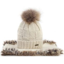 Komplet czapka + komin 87-SF-006-0. Brązowe bez kategorii Wittchen, z dzianiny. Za 219,00 zł.