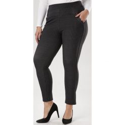 Granatowe Spodnie Temellia. Niebieskie jeansy damskie Born2be, xl. Za 49,99 zł.