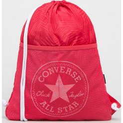 Converse - Plecak. Różowe plecaki damskie Converse, bez wzorów, z poliesteru. W wyprzedaży za 69,90 zł.