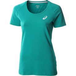 Topy sportowe damskie: Asics Koszulka Short Sleeve Top zielony r. M (130809-5009)