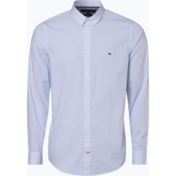 Tommy Hilfiger - Koszula męska, niebieski. Niebieskie koszule męskie TOMMY HILFIGER, m, bez wzorów, eleganckie, z klasycznym kołnierzykiem, bez rękawów. Za 359,95 zł.