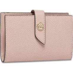Duży Portfel Damski MICHAEL MICHAEL KORS - Mk Charm 34S0G00E2L Soft Pink. Różowe portfele damskie MICHAEL Michael Kors, bez wzorów, ze skóry. Za 419,00 zł.