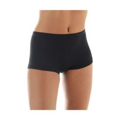 Majtki damskie: Brubeck Bokserki damskie Comfort Wool czarne r. L (BX10440)