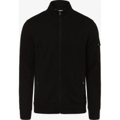 Calvin Klein - Męska bluza rozpinana, czarny. Czarne bluzy męskie Calvin Klein, xxl, bez wzorów, bez kołnierzyka, bez rękawów, bez kaptura. Za 449,95 zł.