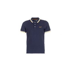 Koszulki polo z krótkim rękawem Chevignon CRAZY. Niebieskie koszulki męskie marki Chevignon, s, bez wzorów, polo, z krótkim rękawem, krótkie. Za 263,20 zł.