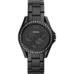 Fossil - Zegarek ES4519. Czarne zegarki damskie Fossil, ze stali. W wyprzedaży za 599,90 zł.
