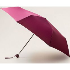 Mango - Parasol Basico. Czarne parasole Mango, bez wzorów. Za 49,90 zł.