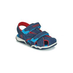 Sandały Dziecko Timberland ADVENTURE SEEKER CT SANDL. Niebieskie sandały dziewczęce Timberland, bez zapięcia. Za 199,20 zł.