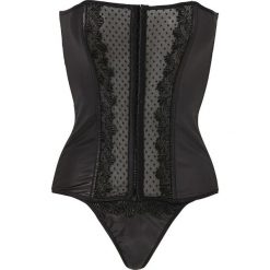 Body i gorsety: Gorset + stringi (2 części) bonprix czarny