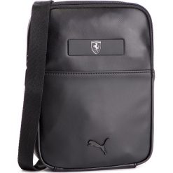 Saszetka PUMA - Sf Ls Small Portable 075854 01 Puma Black. Czarne torby męskie skórzane Puma, bez wzorów, ze skóry ekologicznej, młodzieżowe. Za 199,00 zł.