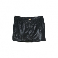 Czarna Spódnica Iced Shadow. Czarne minispódniczki marki Born2be, l, ze skóry. Za 29,99 zł.