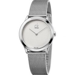 Calvin Klein Minimal Zegarek Srebrny. Szare zegarki damskie Calvin Klein, srebrne. Za 917,95 zł.