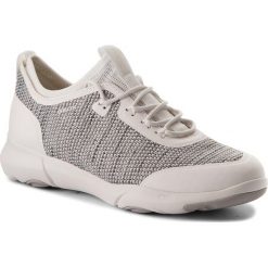 Półbuty GEOX - D Nebula X A D82BHA 0006K C0579 Grey/White. Białe półbuty damskie skórzane marki Geox, na płaskiej podeszwie. W wyprzedaży za 349,00 zł.