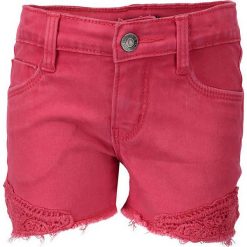 Blue Seven - Szorty dziecięce 92-128 cm. Niebieskie spodenki dziewczęce Blue Seven, bez wzorów, z elastanu, casualowe. W wyprzedaży za 59,90 zł.