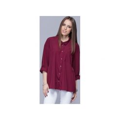 Luźna koszula oversize bordo H010. Niebieskie koszule damskie Harmony. Za 135,00 zł.