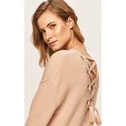 Tally Weijl - Sweter. Swetry damskie TALLY WEIJL, s, bez wzorów, z bawełny, bez rękawów, bez kaptura. W wyprzedaży za 79,90 zł.