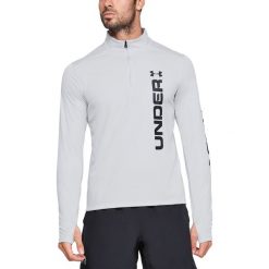Under Armour Speed Stride Split Koszulka Szary. Szare podkoszulki męskie Under Armour, xl, z nadrukiem, z poliesteru, bez kołnierzyka, długie. Za 257,95 zł.