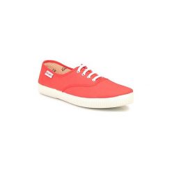 Buty Victoria INGLESA LONA. Różowe trampki i tenisówki damskie Victoria, bez wzorów, z kauczuku, bez zapięcia. Za 90,30 zł.