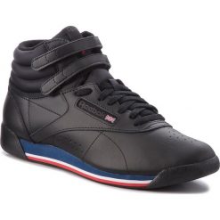 Buty Reebok - F/S Hi CN2963 Black/Wht/Blue/Red/Coal. Czarne buty sportowe damskie Reebok, na co dzień, bez wzorów, ze skóry, bez obcasa, na płaskiej podeszwie, bez zapięcia. W wyprzedaży za 279,00 zł.