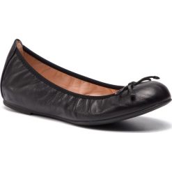 Baleriny UNISA - Acor 19 Na Black Napa Soft. Czarne baleriny damskie Unisa, na co dzień, bez wzorów, ze skóry, bez obcasa, bez zapięcia. Za 349,00 zł.