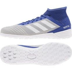Buty halowe adidas Predator 19.3 In M D97963. Szare buty sportowe męskie Adidas, z materiału, bez zapięcia, do piłki nożnej. W wyprzedaży za 369,00 zł.