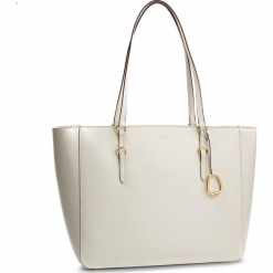 Torebka LAUREN RALPH LAUREN - Bennington 431687507005 Cream. Brązowe torebki klasyczne damskie Lauren Ralph Lauren, bez wzorów, ze skóry, klasyczne, bez dodatków. W wyprzedaży za 649,00 zł.