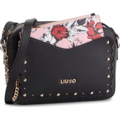 Torebka LIU JO - S Crossbody N19230 E0061 Nero 22222. Czarne listonoszki damskie marki Liu Jo, na co dzień, bez wzorów, ze skóry ekologicznej, eleganckie, bez dodatków. Za 559,00 zł.