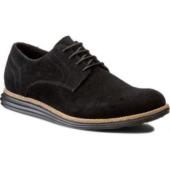 Półbuty CALVIN KLEIN JEANS - Sean Suede SE8471 Black. Czarne półbuty skórzane męskie marki Calvin Klein Jeans. W wyprzedaży za 359,00 zł.
