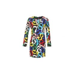 Sukienki krótkie Love Moschino PICHANI. Szare sukienki mini marki Love Moschino, z krótkim rękawem. Za 1207,20 zł.