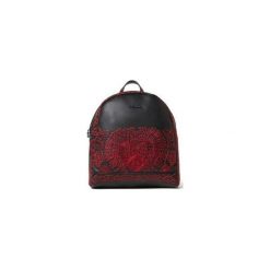 Desigual plecak damski czarny Back Breating Heart Venice Mini. Czarne plecaki damskie Desigual, bez wzorów. Za 349,00 zł.