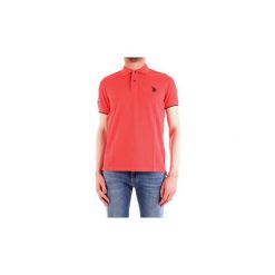 Koszulki polo z krótkim rękawem U.S Polo Assn. 51249-41029. Czerwone koszulki męskie U.S. Polo Assn., s, bez wzorów, z krótkim rękawem. Za 363,96 zł.