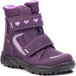Śniegowce SUPERFIT - GORE-TEX 3-09045-90 S Lila/Lila. Fioletowe śniegowce dziewczęce Superfit, bez zapięcia. W wyprzedaży za 239,00 zł.