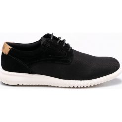 Big Star - Buty. Czarne buty sportowe męskie marki BIG STAR, ze skóry, na sznurówki. W wyprzedaży za 159,90 zł.