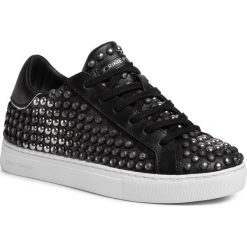 Sneakersy CRIME LONDON - Beat 25727PP2.20 Black. Czarne półbuty damskie Crime London, na co dzień, bez wzorów, ze skóry, bez obcasa, bez zapięcia. Za 979,00 zł.