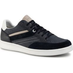 Sneakersy GEOX - U Warrens B U020LB 022NB C4002 Navy. Niebieskie sneakersy męskie Geox, bez wzorów, ze skóry, bez zapięcia. W wyprzedaży za 239,00 zł.