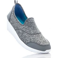 Buty sportowe damskie: Buty sportowe wsuwane bonprix szary melanż