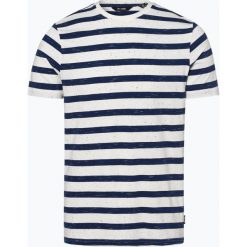 Only&Sons - T-shirt męski – Onselky, niebieski. Niebieskie t-shirty męskie marki Only&Sons, m, w paski, vintage, bez kołnierzyka. Za 69,95 zł.