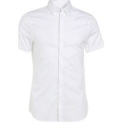 Koszule męskie na spinki: Armani Exchange SLIM FIT Koszula white