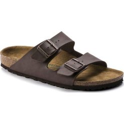 Birkenstock Klapki męskie Arizona Saddle Espresso. Brązowe kapcie męskie Birkenstock. Za 167,00 zł.