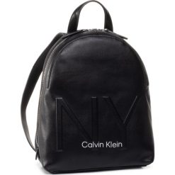 Plecak CALVIN KLEIN - Ny Shaped Backpack Sm K60K606491 BAX. Czarne plecaki damskie Calvin Klein, bez wzorów, ze skóry ekologicznej, klasyczne. W wyprzedaży za 519,00 zł.