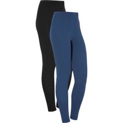 Cellbes Legginsy z miękkiego dżerseju 2 Pack denim blue czarny female niebieski/czarny 50/52. Niebieskie legginsy damskie Cellbes, m, bez wzorów, z gumy, biznesowe. Za 109,00 zł.