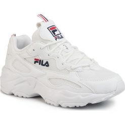 Sneakersy FILA - Ray Tracer Wmn 1010884.1FG White. Białe półbuty damskie Fila, z materiału. Za 429,00 zł.