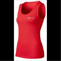 Odlo Koszulka Singlet SOPHIE czerwona r. S (200891). Czerwone t-shirty damskie Odlo, s. Za 129,95 zł.