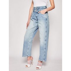 Jeansy Wide Leg Pepe Jeans DUA LIPA Blaze PL2037330. Niebieskie jeansy damskie Pepe Jeans, m. W wyprzedaży za 339,00 zł.
