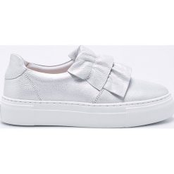 Marc O'Polo - Buty. Szare buty sportowe damskie marki Marc O'Polo, z materiału. W wyprzedaży za 399,90 zł.