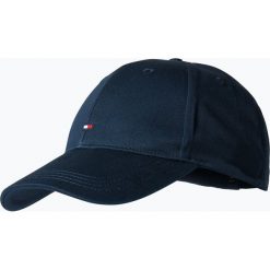 Tommy Hilfiger - Męska czapka z daszkiem, niebieski. Niebieskie czapki męskie marki TOMMY HILFIGER, bez wzorów, z bawełny, klasyczne. Za 139,95 zł.