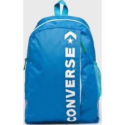 Converse - Plecak. Niebieskie plecaki męskie Converse, w paski, z poliesteru. Za 129,90 zł.